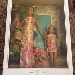 Barbie Collector Lilly Pulitzer Barbie and Stacie Doll Giftset